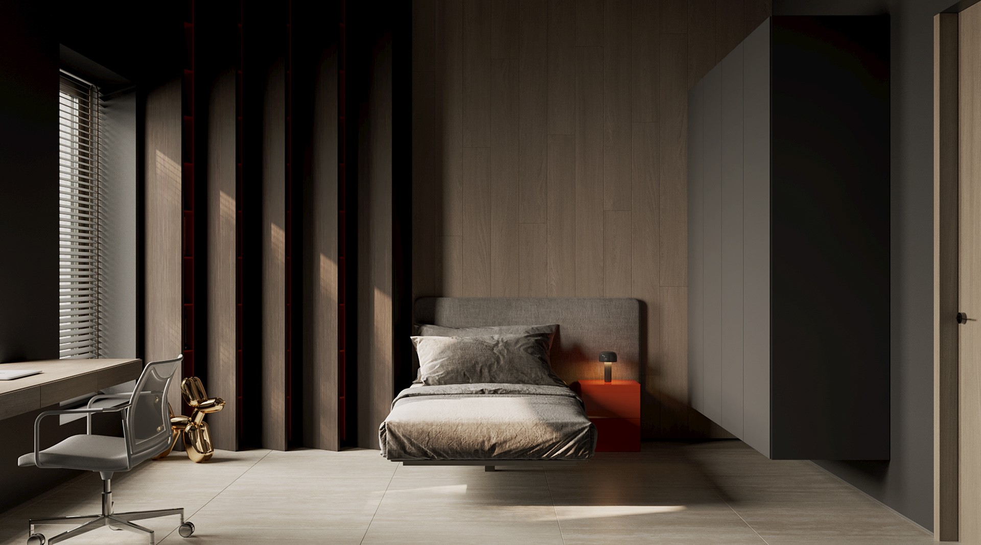 莫斯科 210㎡简约风住宅设计丨俄罗斯莫斯科-15