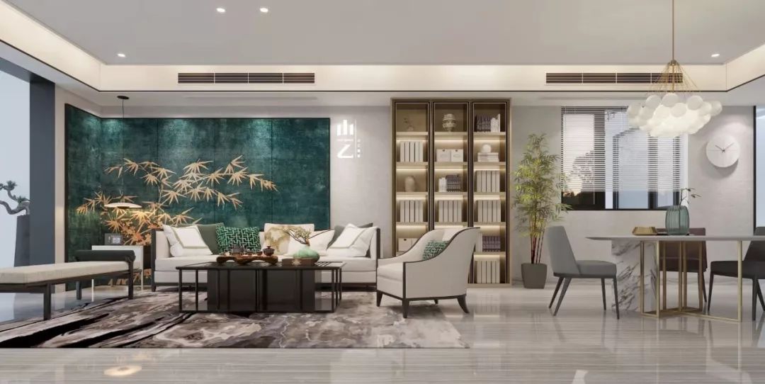 湘江豪庭的山乙式雅致山水空间-12