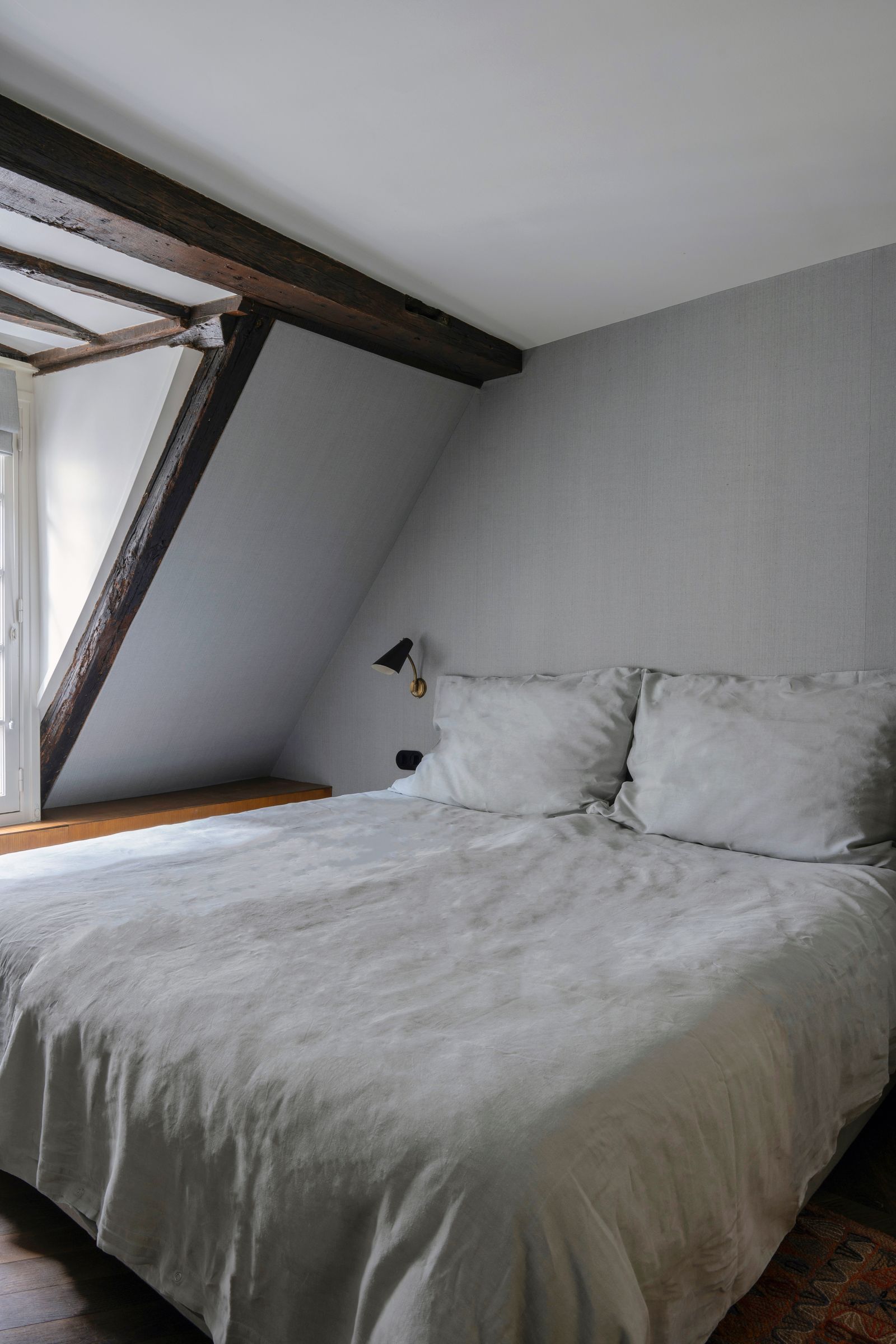 巴黎50平米可赏圣母院景观公寓翻新丨法国巴黎-21