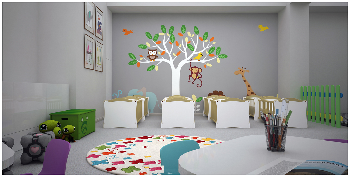 早教中心设计 早教中心效果图 -6