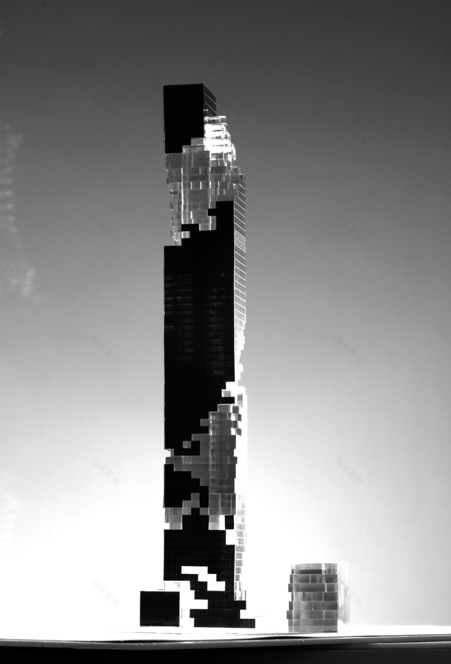 玛哈纳空塔(通常该建筑又名曼谷垂直花园曼谷画框,常见中文名还有通天塔 ,最准确名称以当地官方为准 ) 丨泰国曼谷丨OMA-51