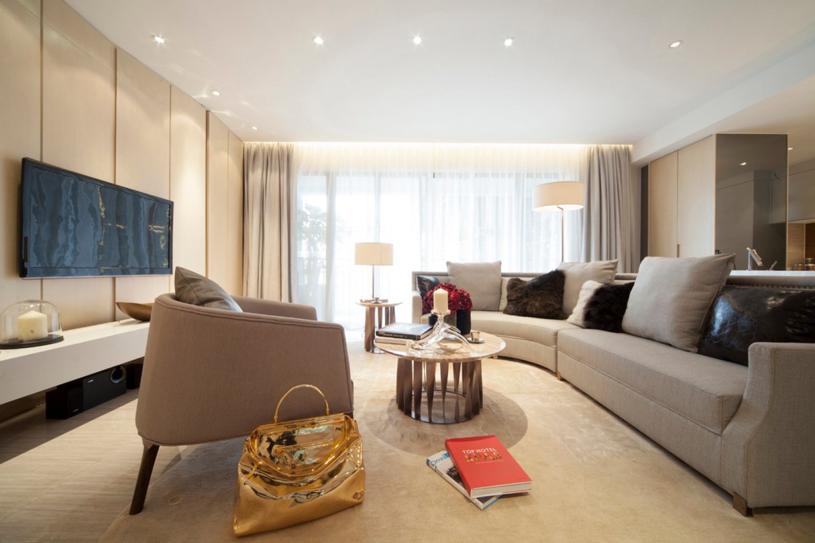 时尚的暖意 中信金山湾样板间  曾秋荣-20