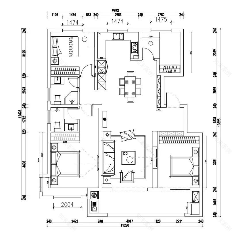 叶集李娟现代风住宅设计丨红豆拌饭-8
