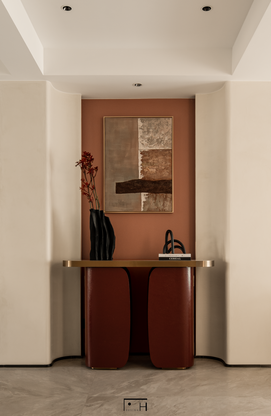 曲线与线的完美交融 · 浙江诸暨御江湾家装设计丨中国浙江丨栗禾设计-61