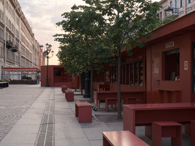 圣彼得堡小科纽申纳街“图书小巷”丨俄罗斯圣彼得堡丨Spirin architects-37