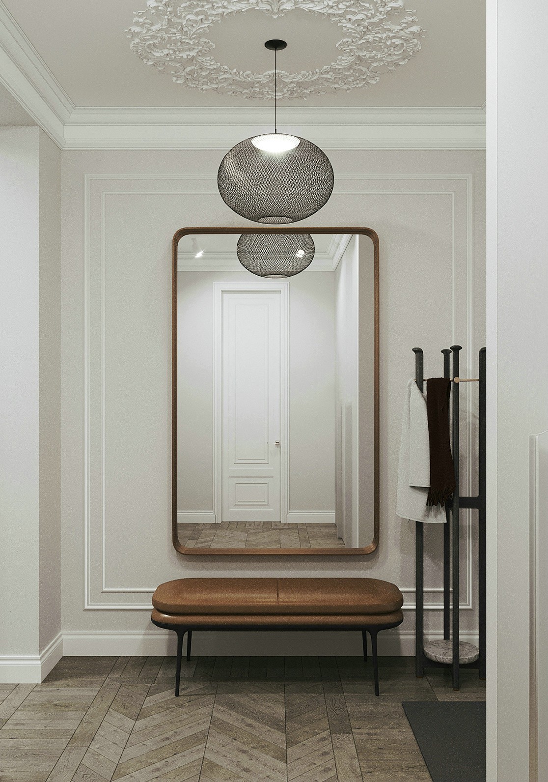 黑白灰构建的简欧居所-6