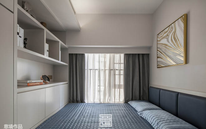 115㎡现代轻奢住宅  意境设计-37