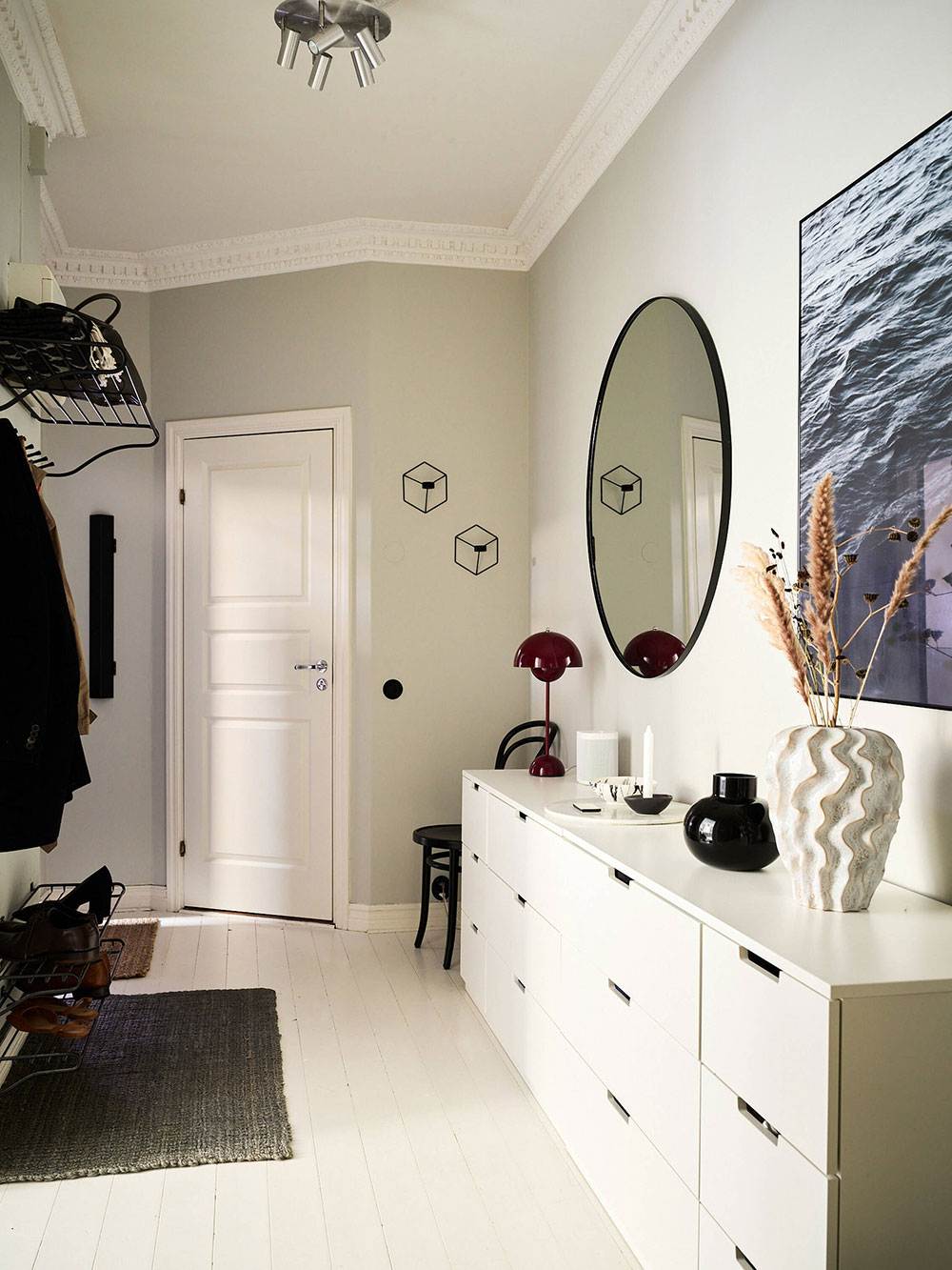 瑞典经典公寓的细腻内饰设计-22