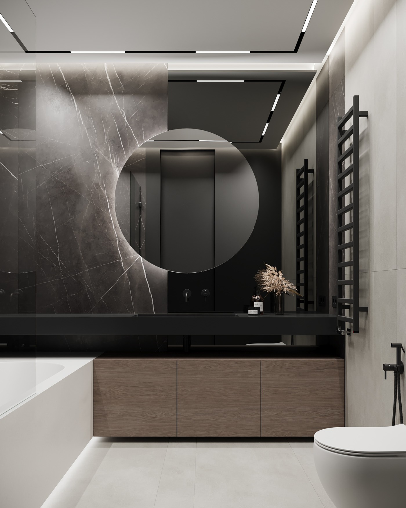 原木与绿色 打造出淡雅静气的住宅-24