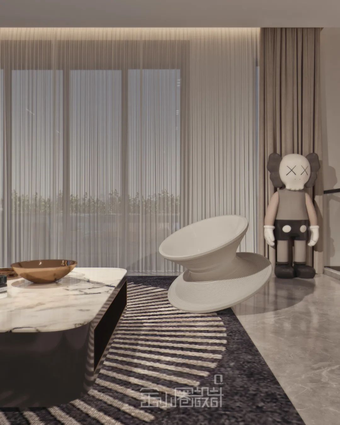 御江湾现代别墅|平行世界塑造未来-37