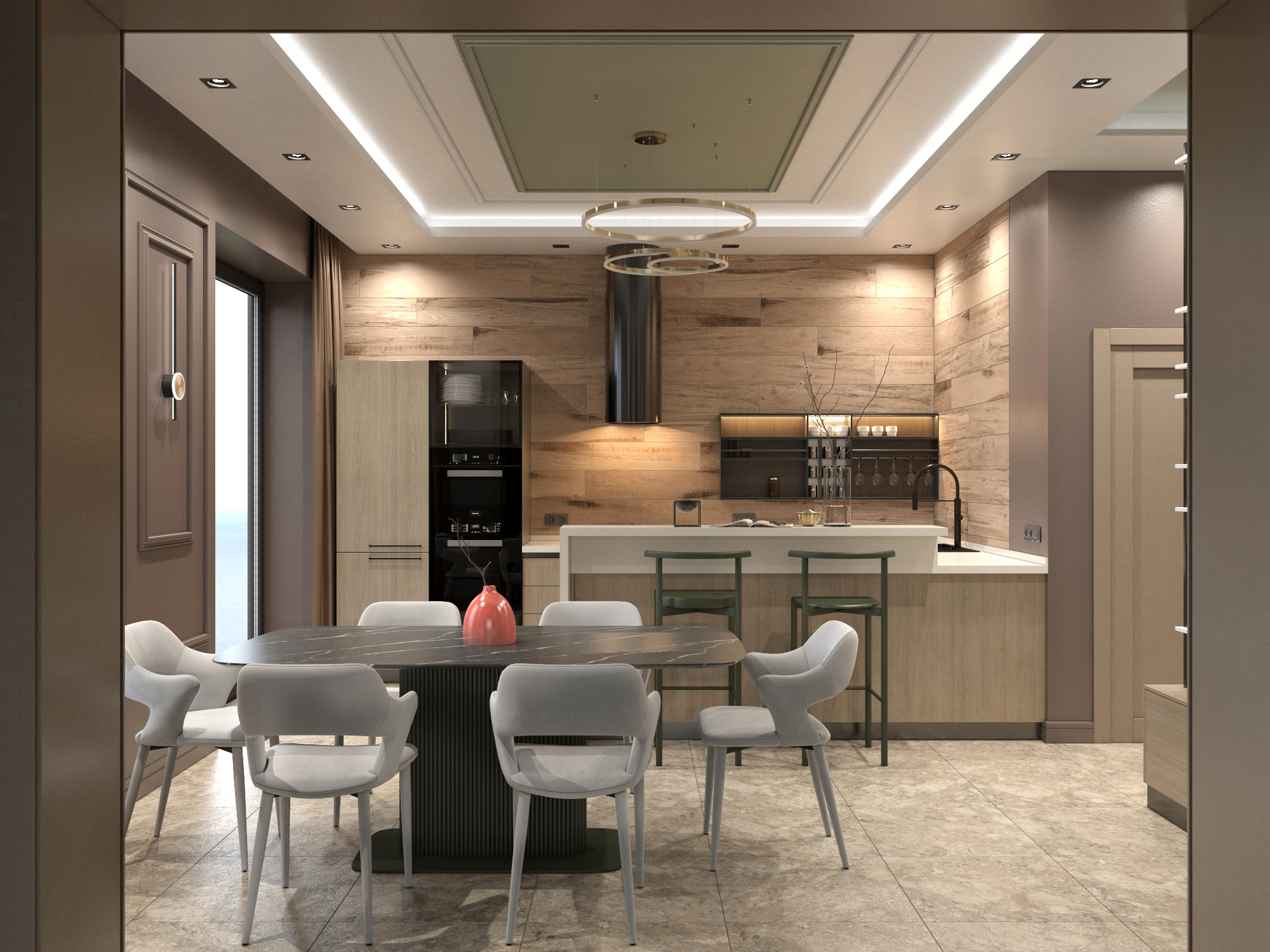 Двухэтажный жилой дом-5