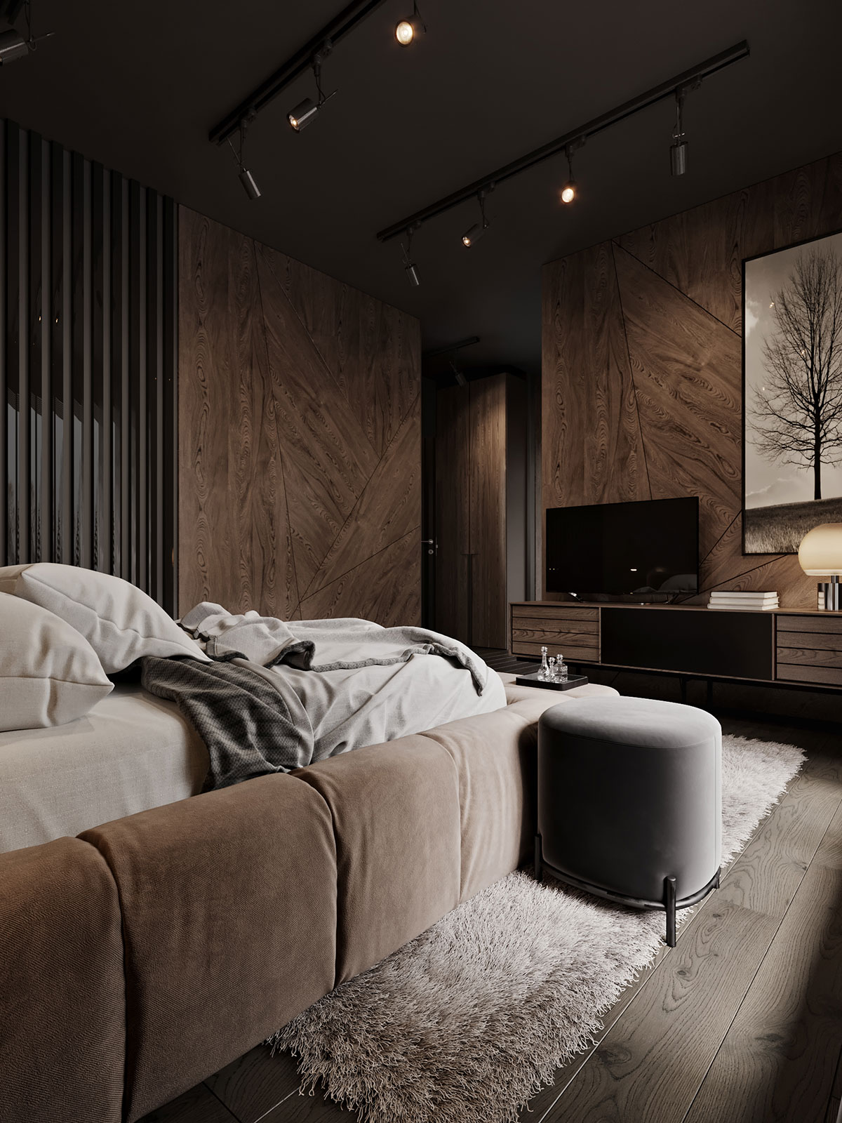 大平米住宅设计 满满的高级感！-18