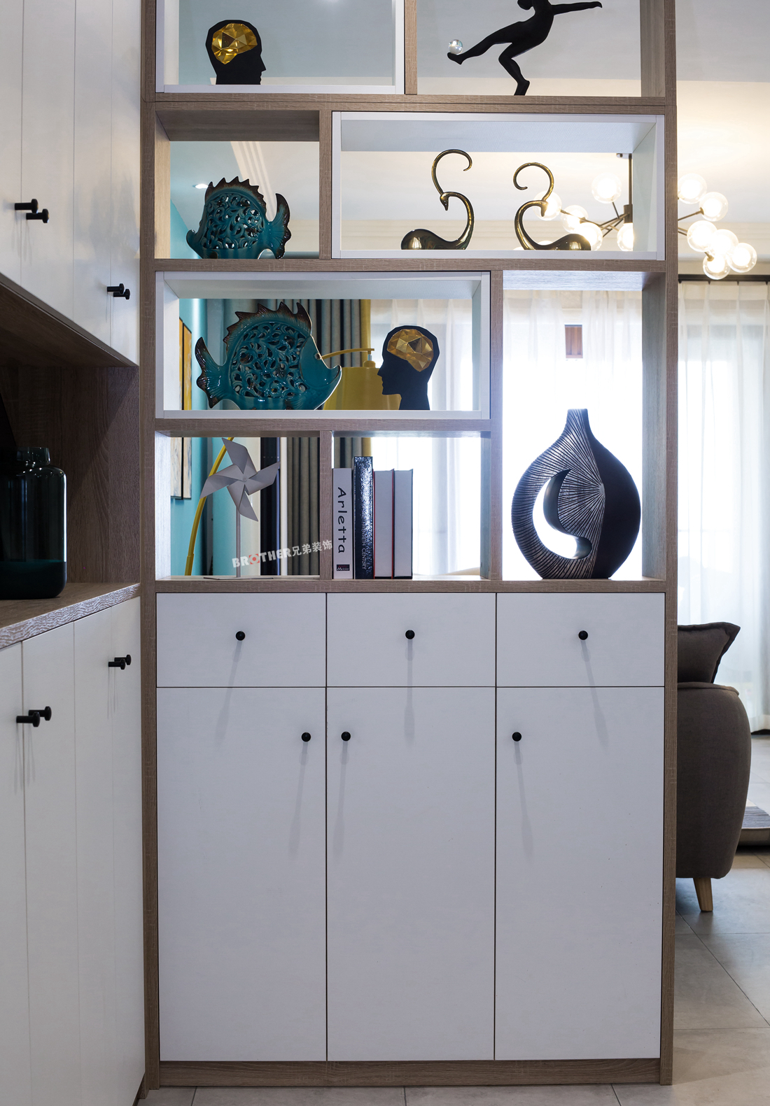 龙湖江与城原山时光 110㎡现代北欧风设计-14