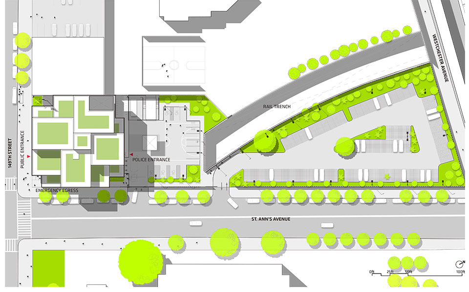 纽约警察局第40分局丨美国丨BIG建筑事务所-64