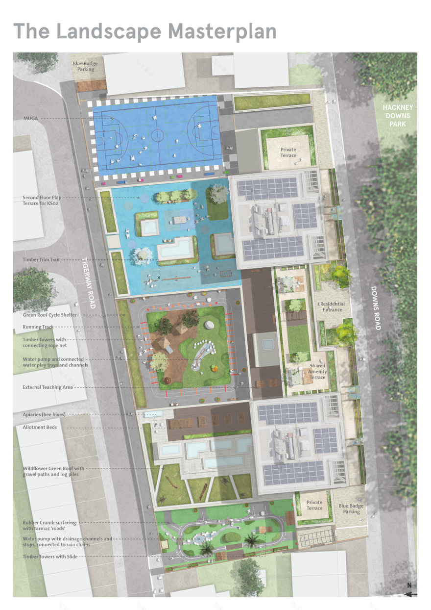 南丁格尔小学及奥托公寓景观-53
