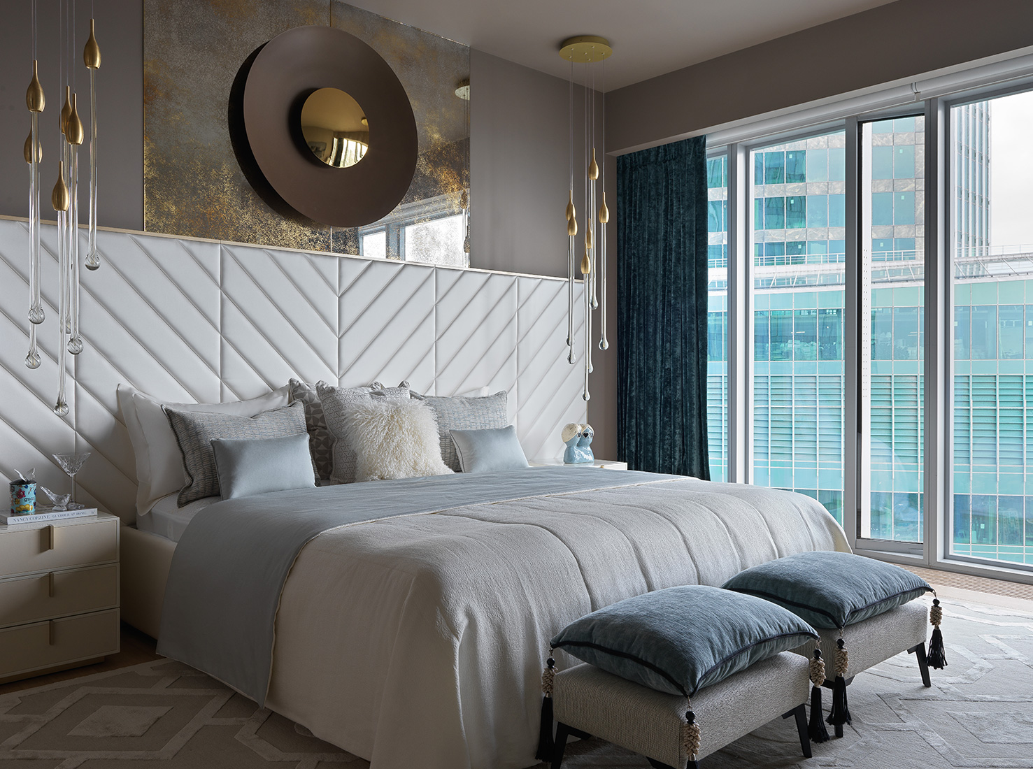 莫斯科塔尖上的豪华公寓 | 自然与现代的完美结合-15