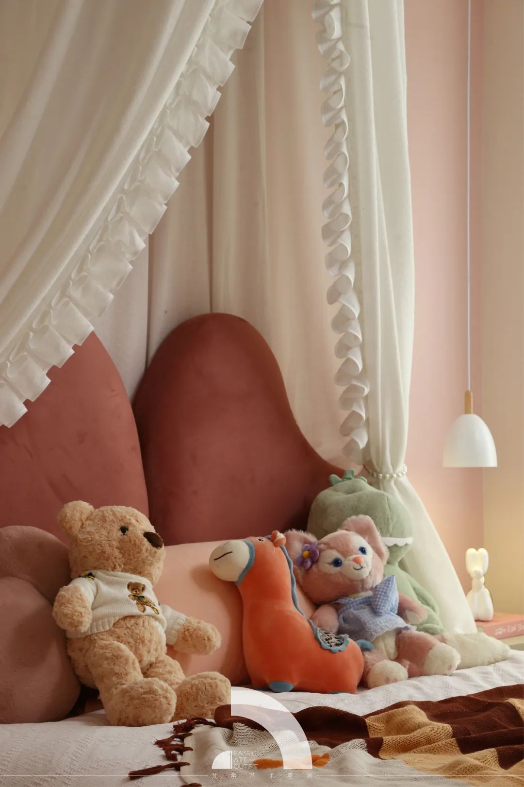 梵帛艺术「焦糖可可」糖果色中古风家居设计-56