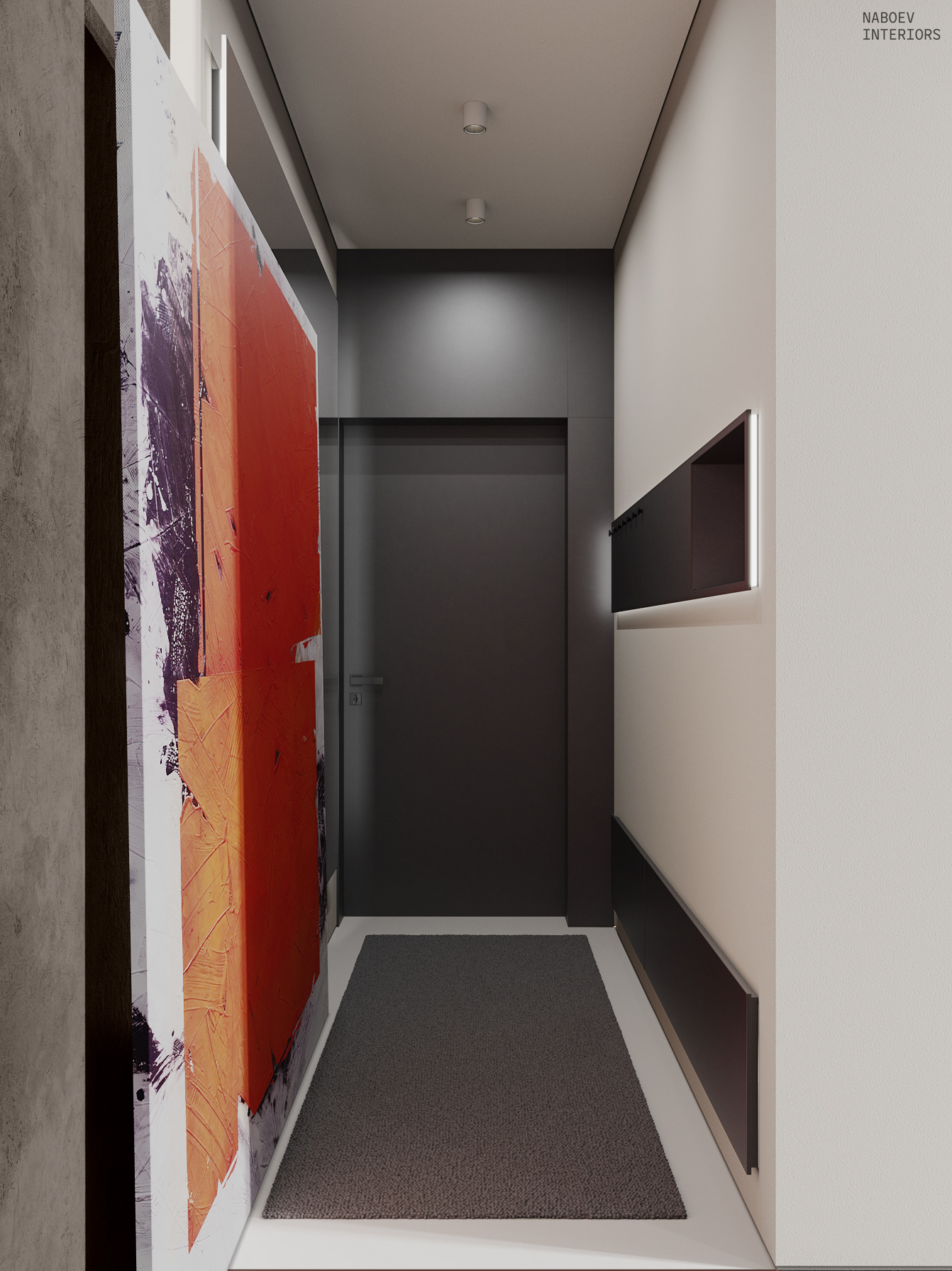 ЖК «Румянцевопарк» 公寓室内设计丨Набоев Д.А.-22