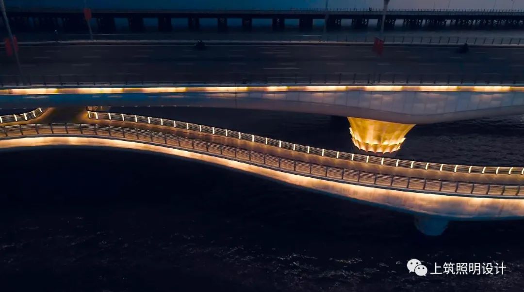 上筑国际照明设计 | 恒大海花岛入岛桥梁 | 浪漫花桥，光影交织-71