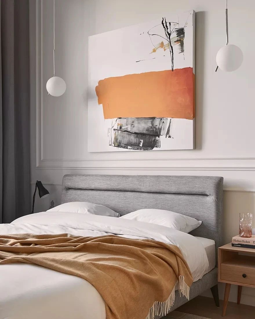 67㎡小复式简约空间设计丨Dina Usanova-13