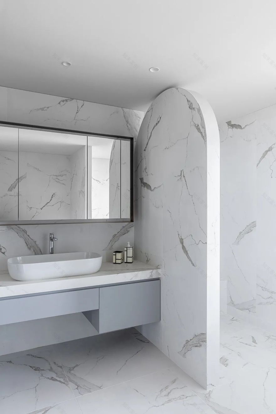 弧形+曲面,不一般的新时代住宅-78