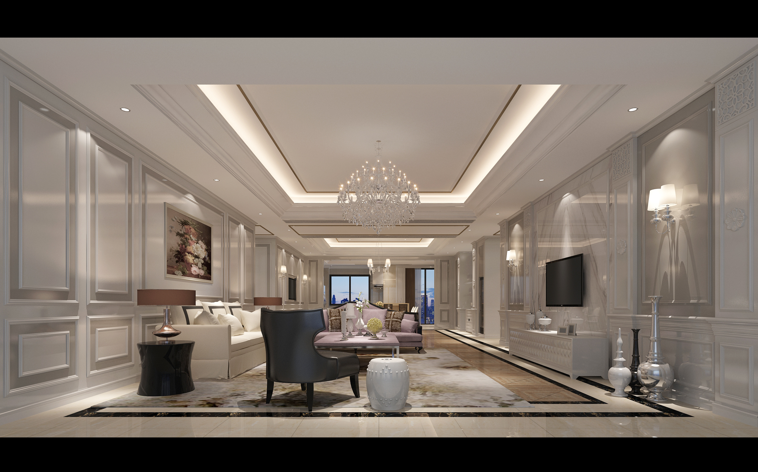 《锦河湾样板房》-4