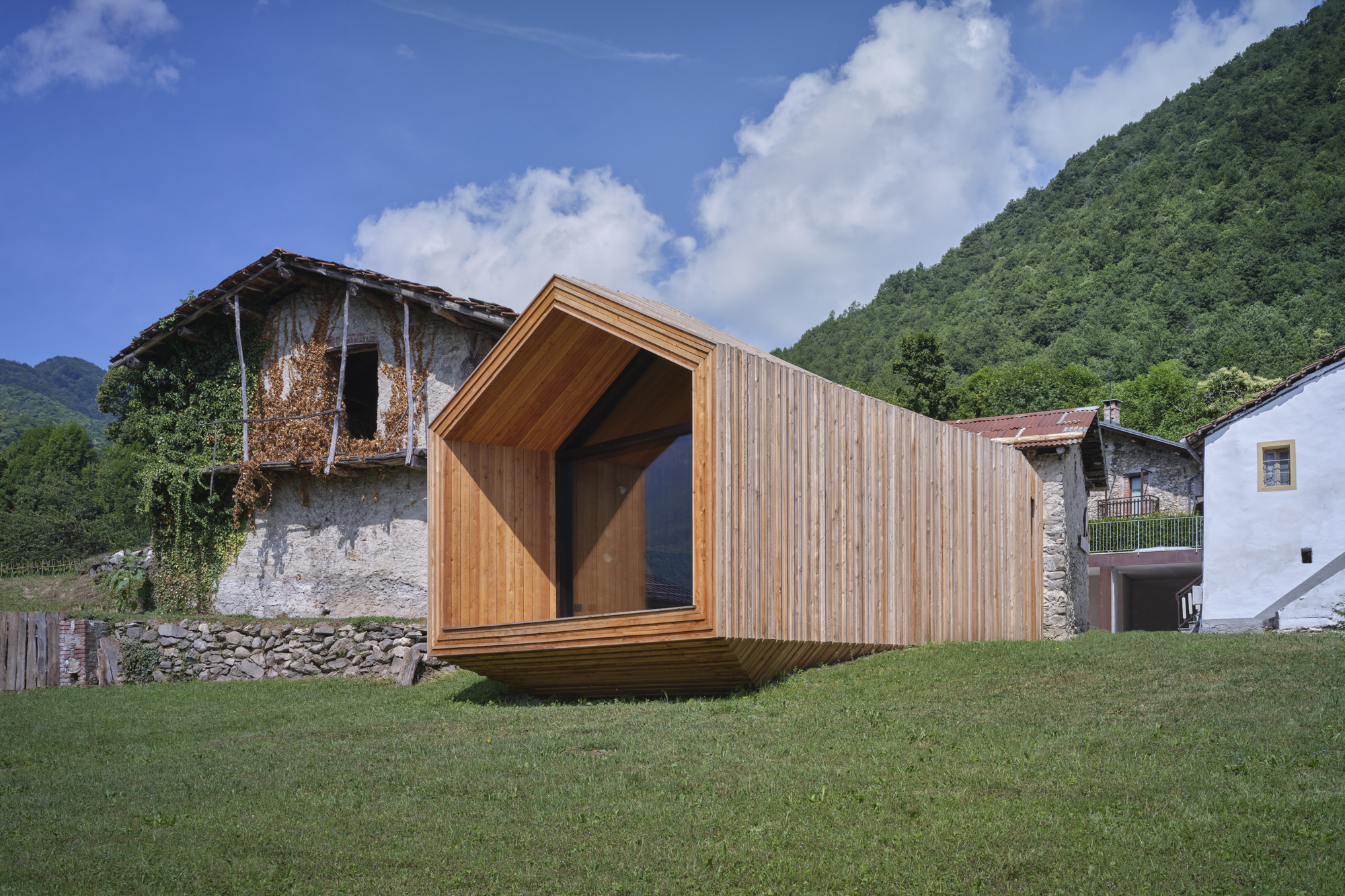 Lou Estela 山间木屋丨意大利库内奥丨Dario Castellino 和 Valeria Cottino-18