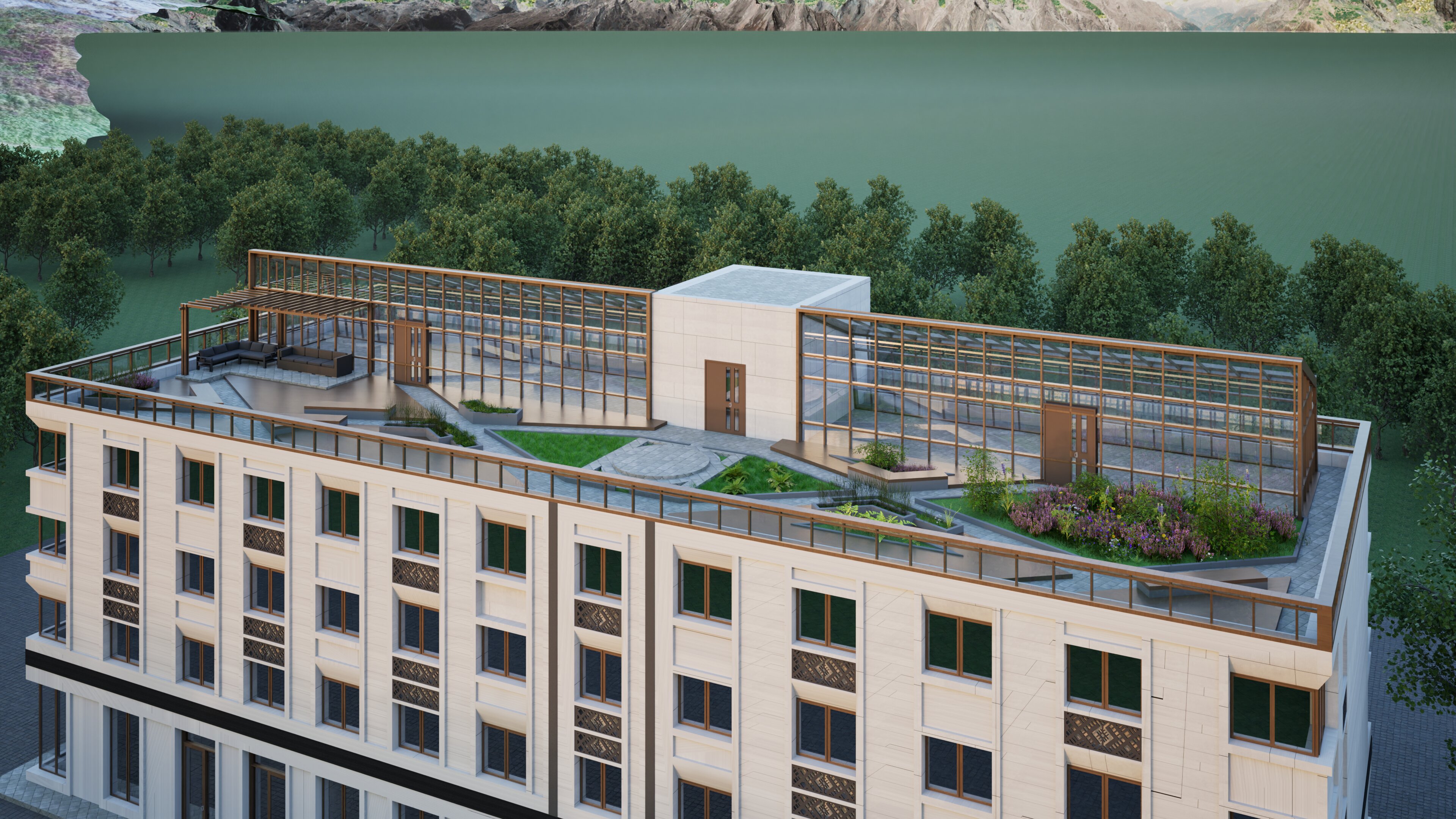 project of a standard house for the city of Magadan-3