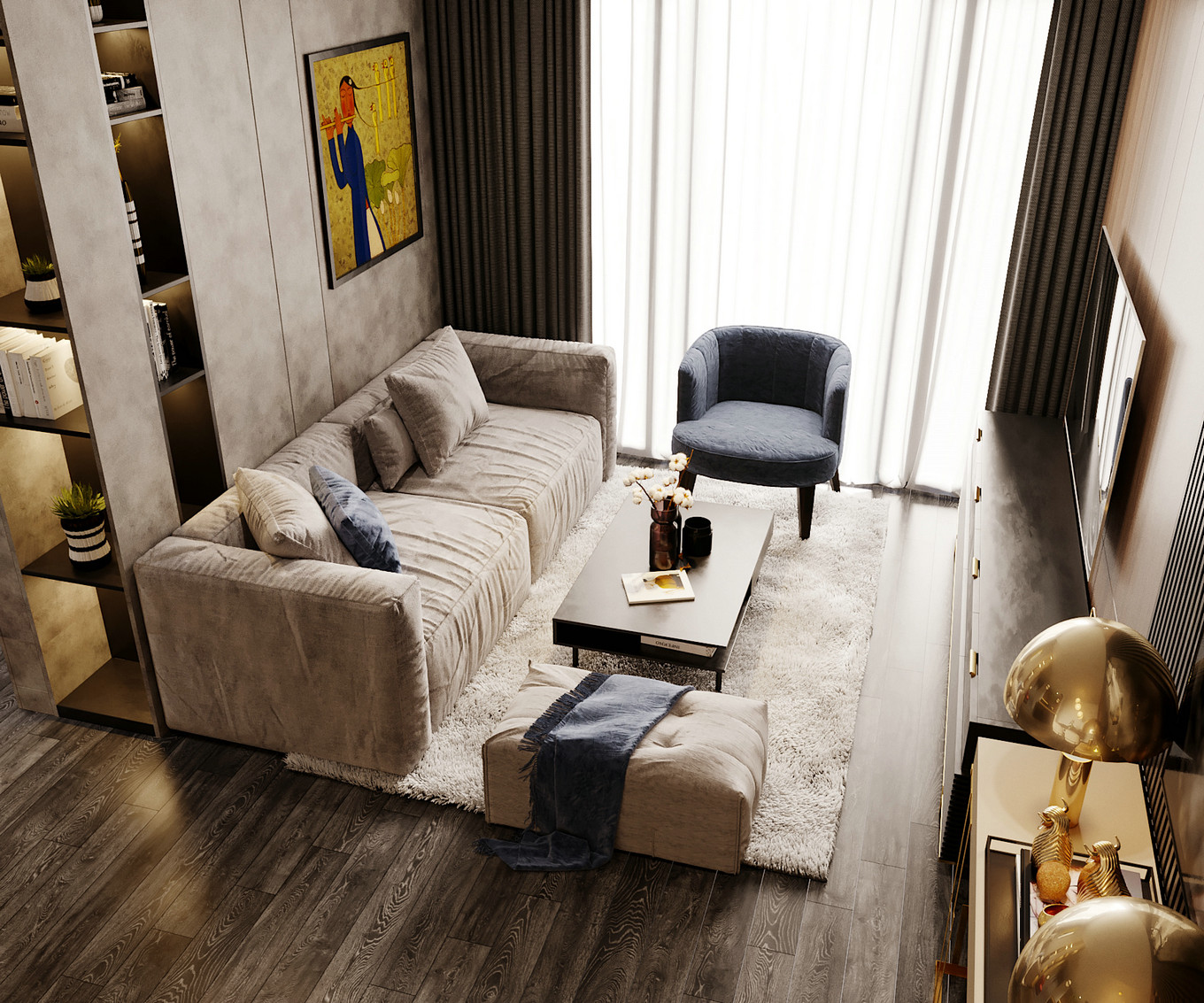 简约轻奢风打造完美生活空间-2