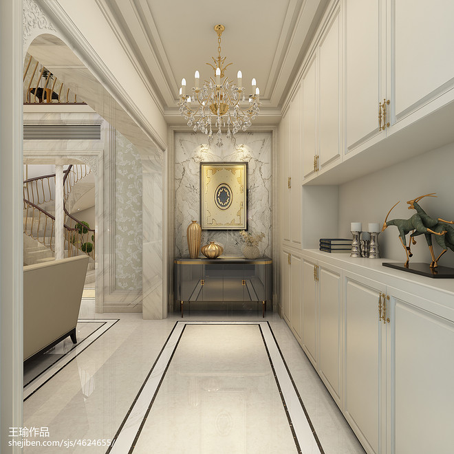 别墅豪宅381平米装修案例  北京香江花园丨中国北京-11