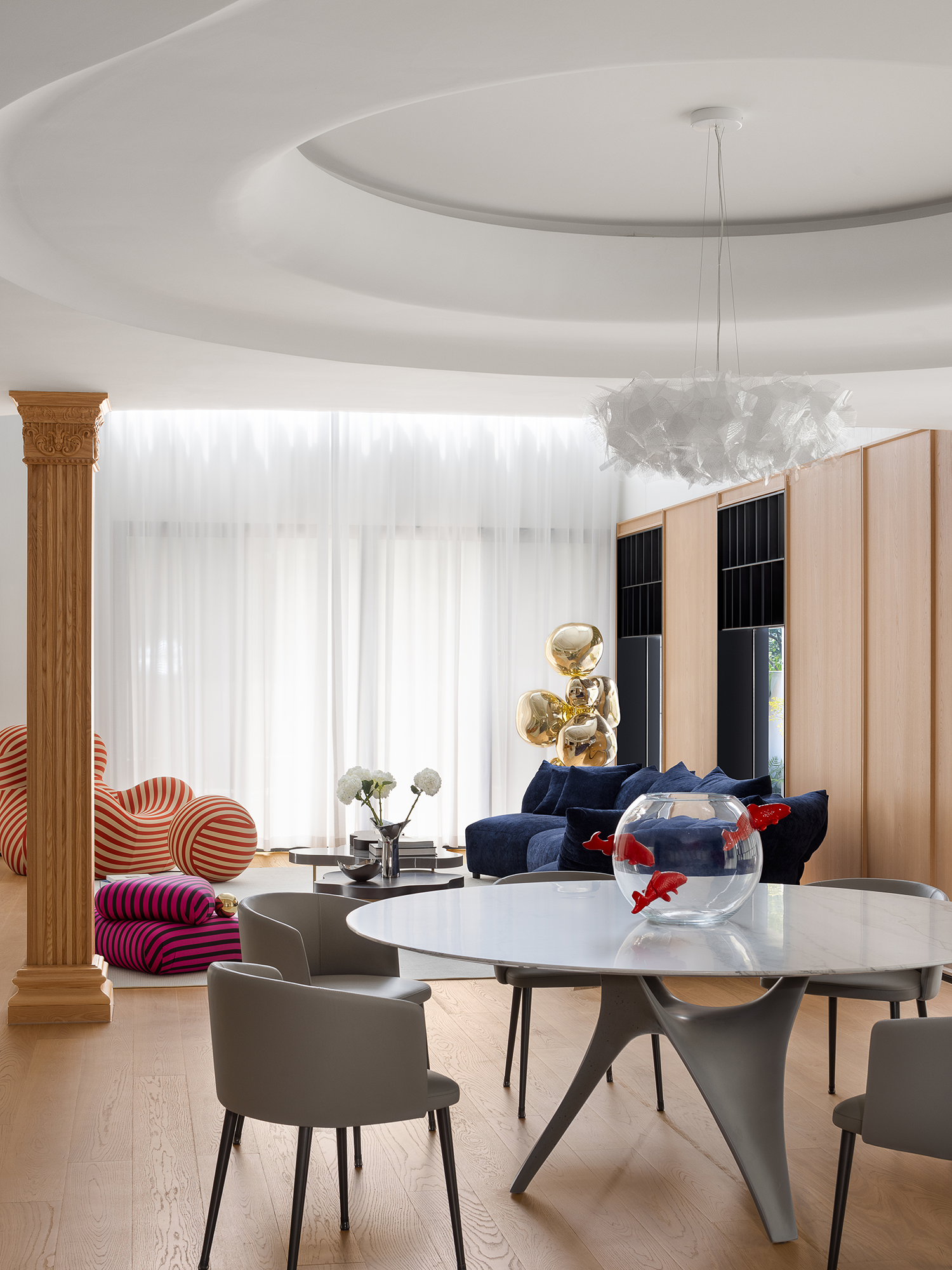 庭院环绕的缤纷宅邸丨中国珠海丨珠海本森空间设计-4