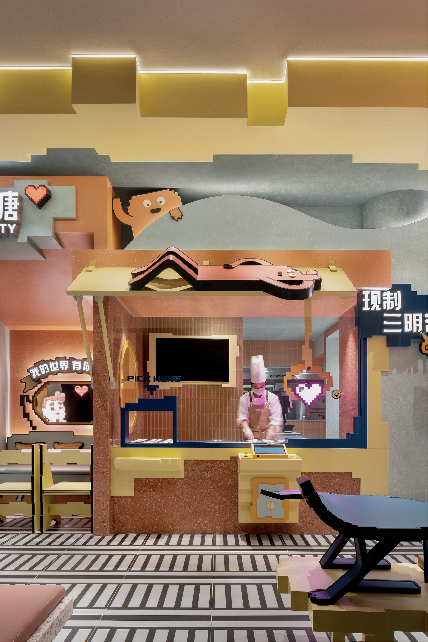 爸爸糖手工吐司无锡荟聚 LAB 店丨中国无锡丨无锡欧阳跳建筑设计有限公司-23