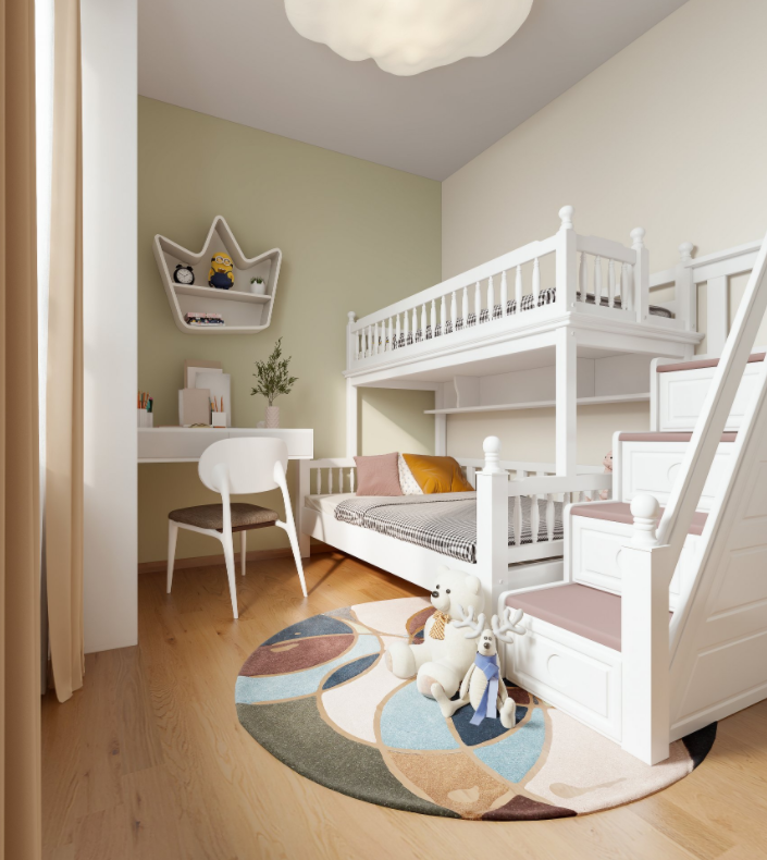 日系原木温馨设计-6