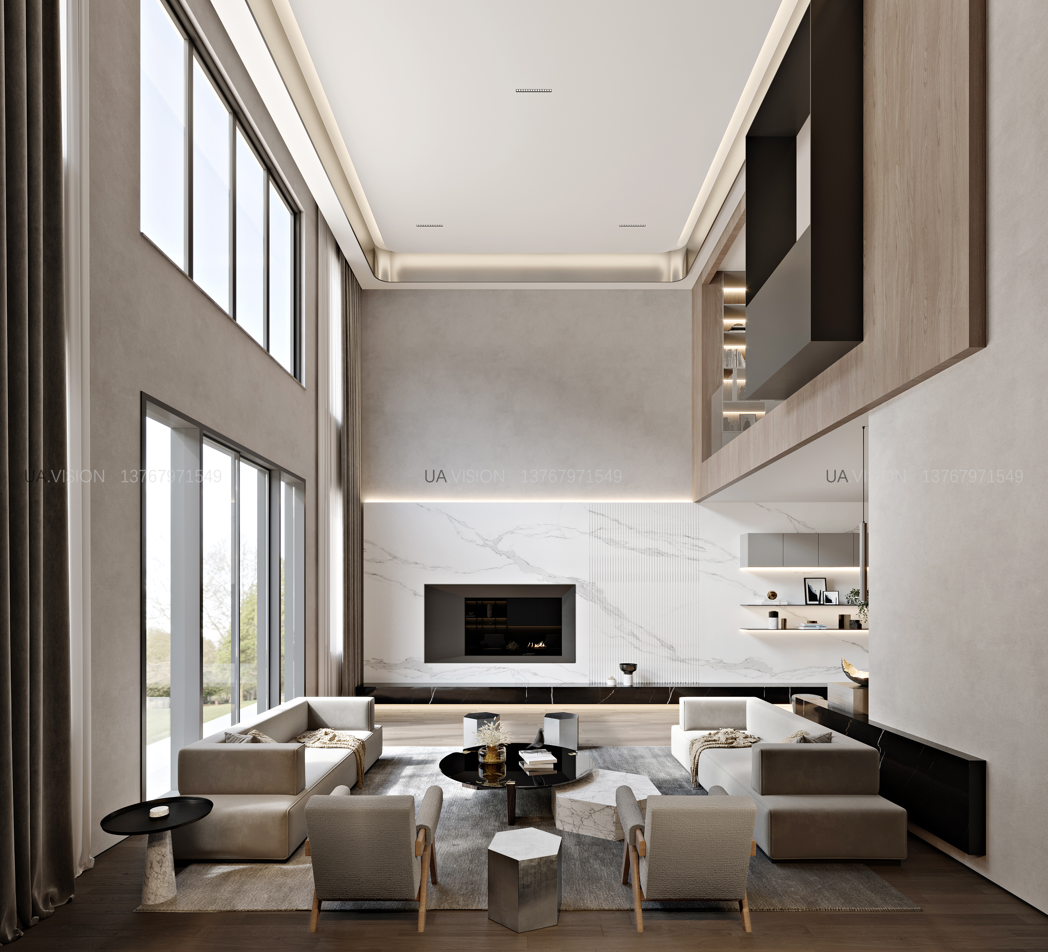 现代风格•木色系-1