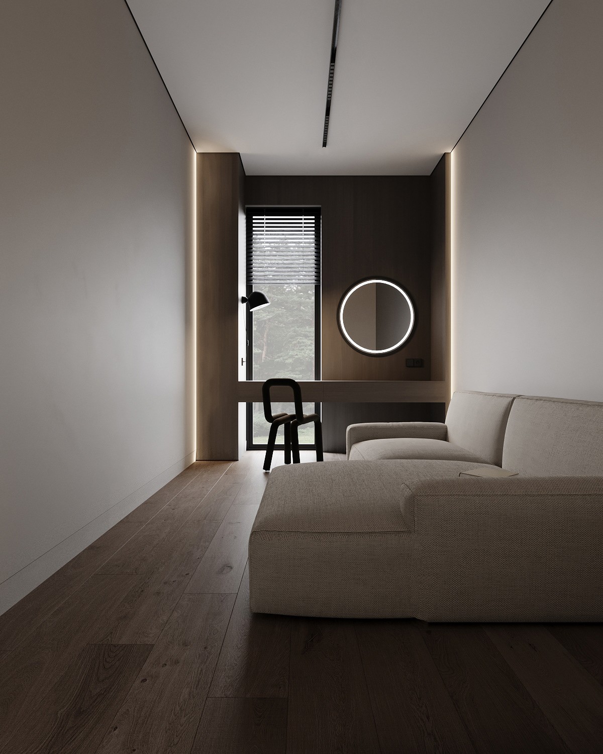 高级灰调 别墅简约空间设计！-27