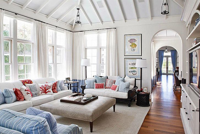 千元预算打造现代美式红蓝风情居室-9