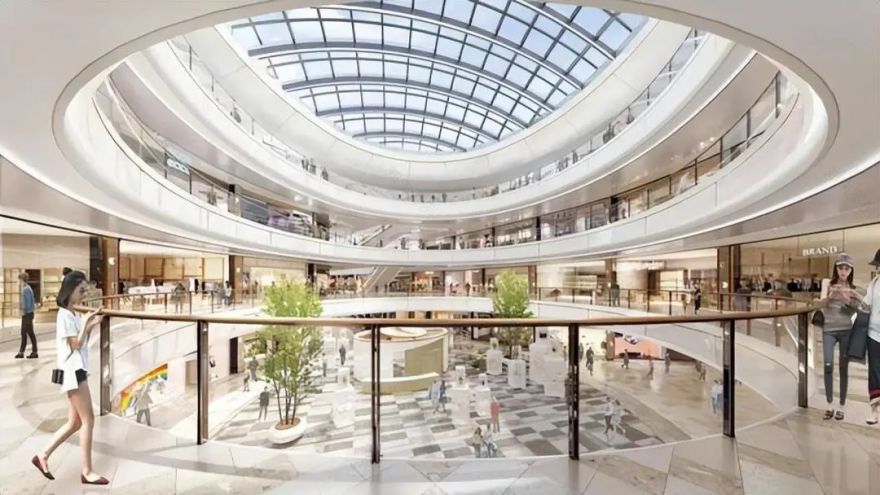 南昌万象城以“红谷之轮”为设计理念,打造度假式购物中心-10