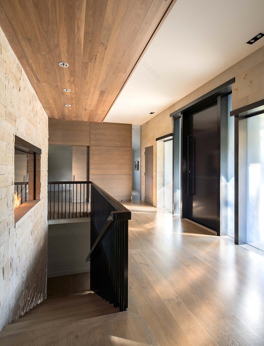 丹佛山顶现代家庭宅-3