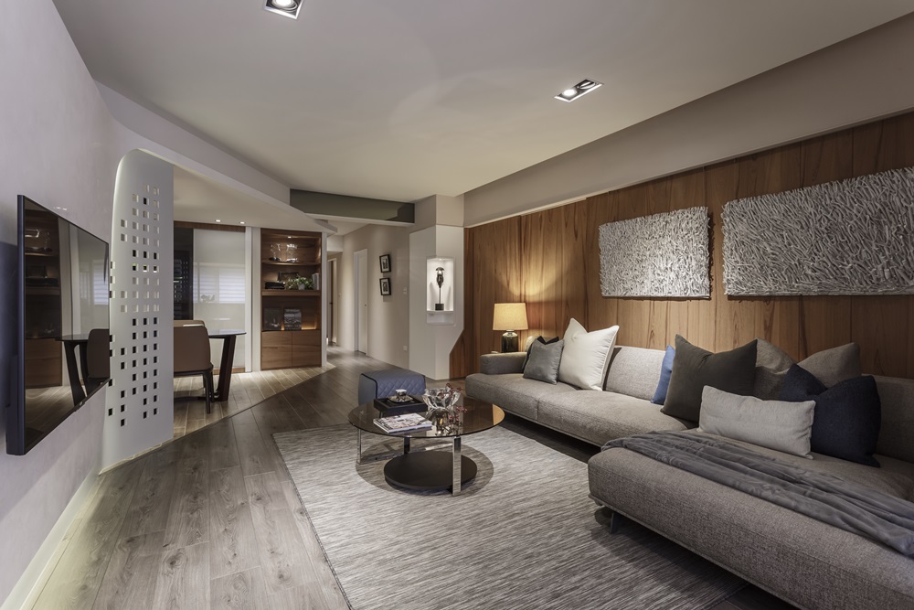 线空间  馥筑时尚室內裝修设计-2