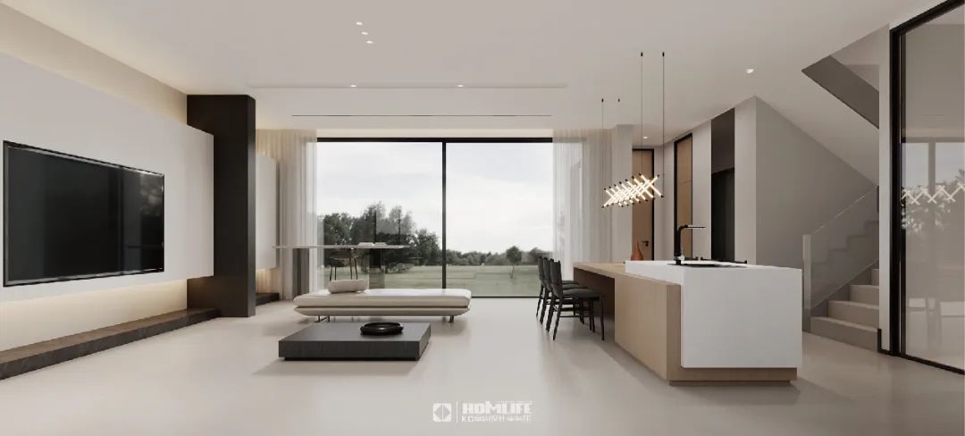 KD私宅｜嘉景湾375㎡极简自然意远至清欢丨中国重庆丨KD室内设计事务所-35