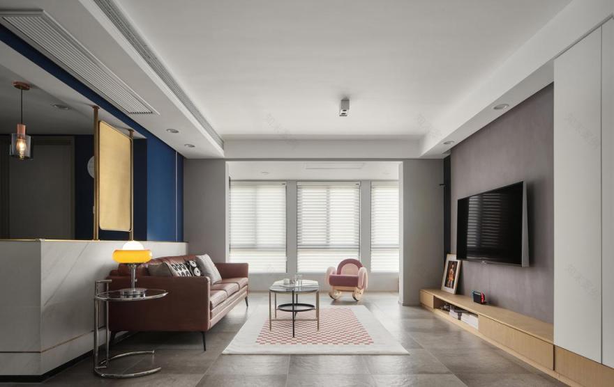 三口之家舒适实用的家居设计-7