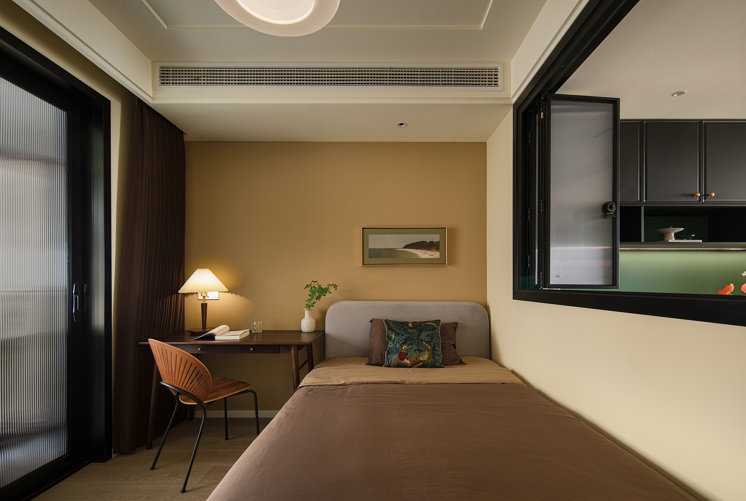 湖畔绿意小户型丨中国合肥丨麻吉空间设计-27