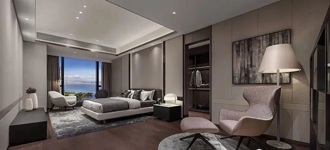 深圳湾顶级豪宅大平层样板间 让景观与室内融为一体  SCDA新作-17