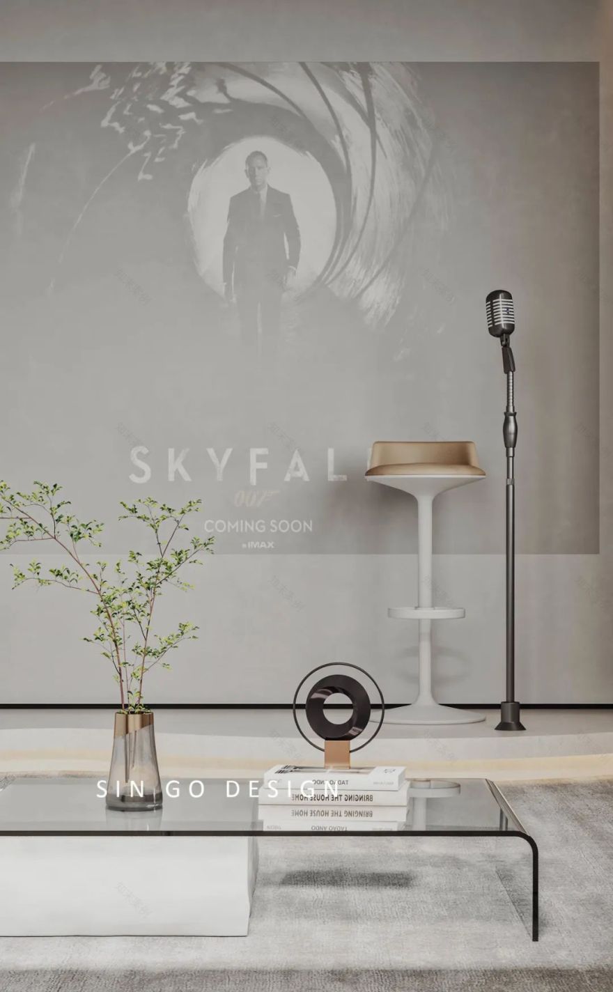 现代简约度假风别墅设计丨中国上海丨星杰国际设计-50