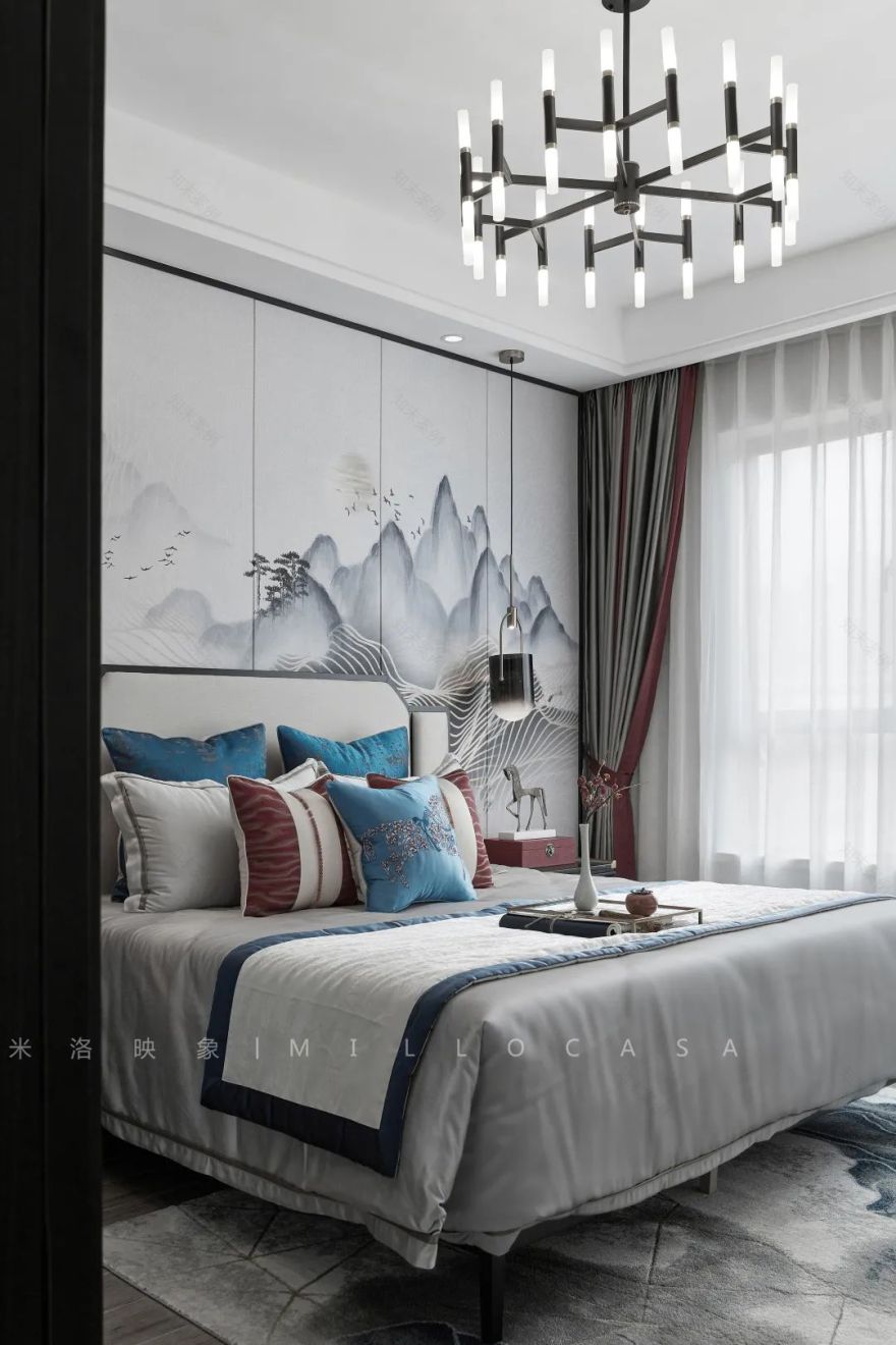 华一美达家园新中式样板间丨中国郴州丨米洛映象-24