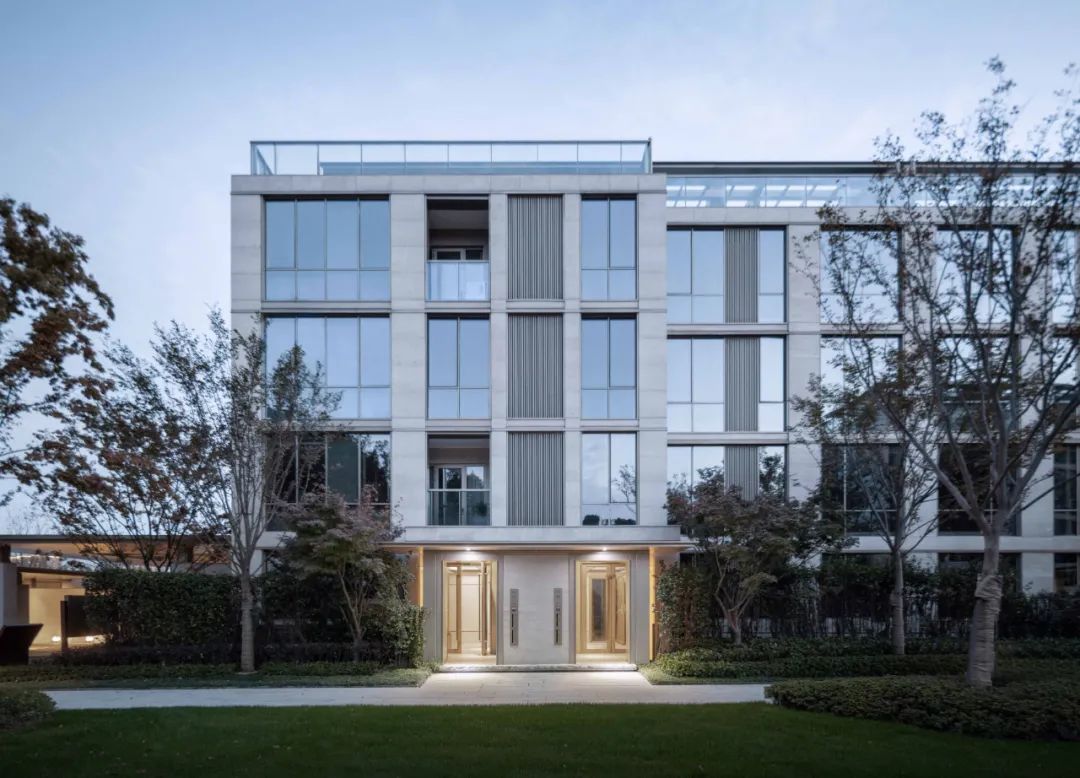 现代叠院建筑丨是然建筑摄影-66