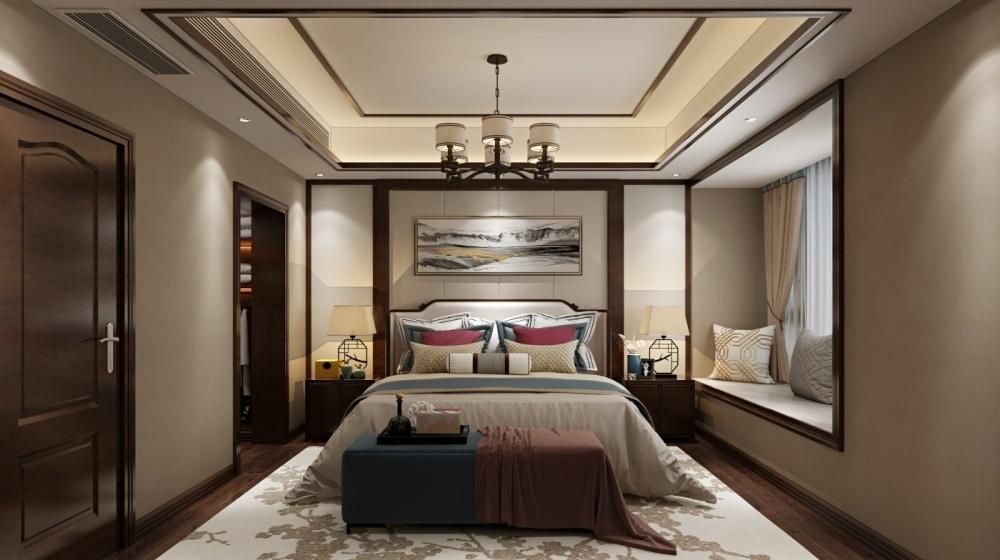 吉首溶江小区新中式全案整装设计-64