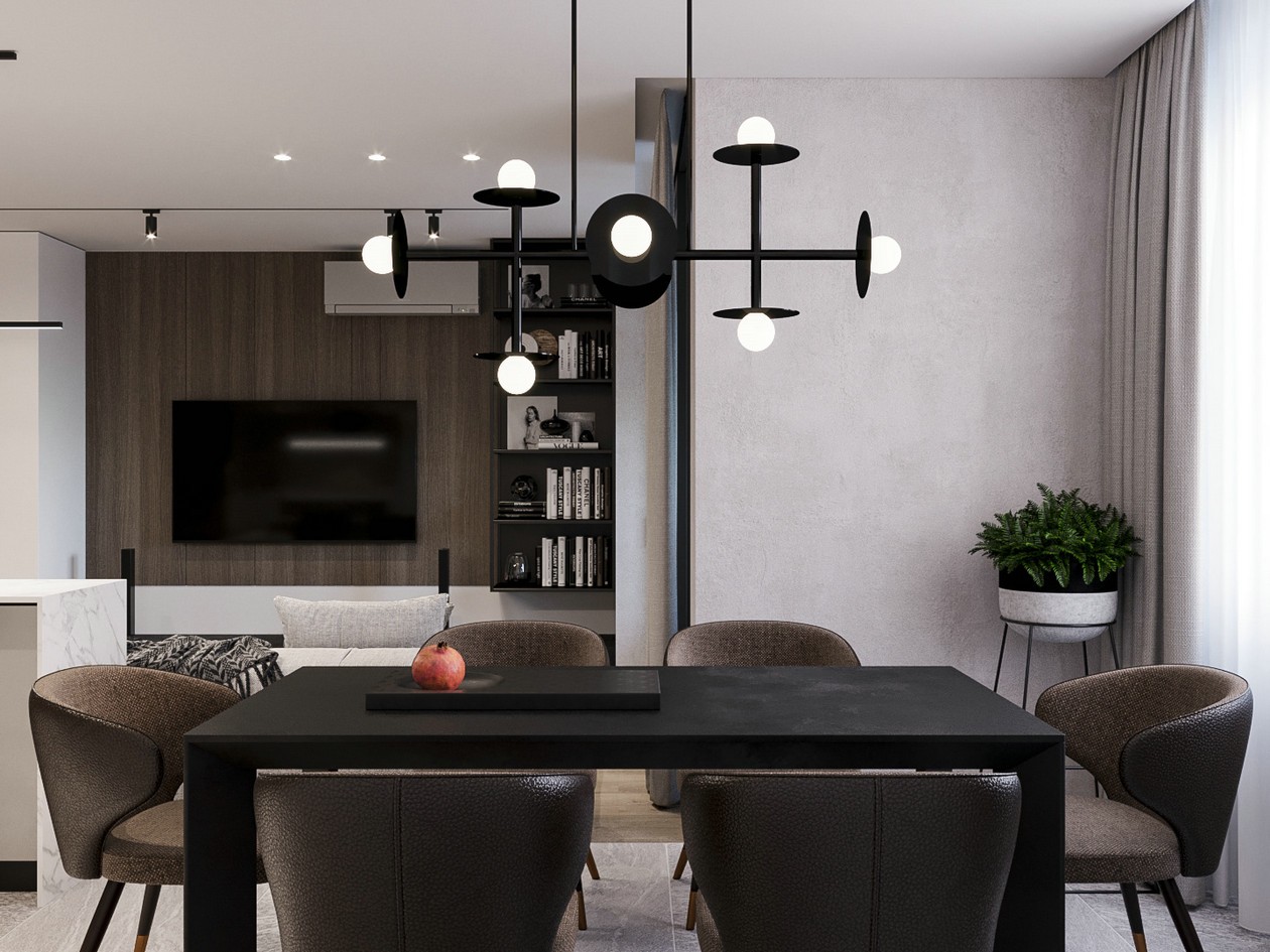 灰色系简约风公寓 既纯粹又有序的生活-12