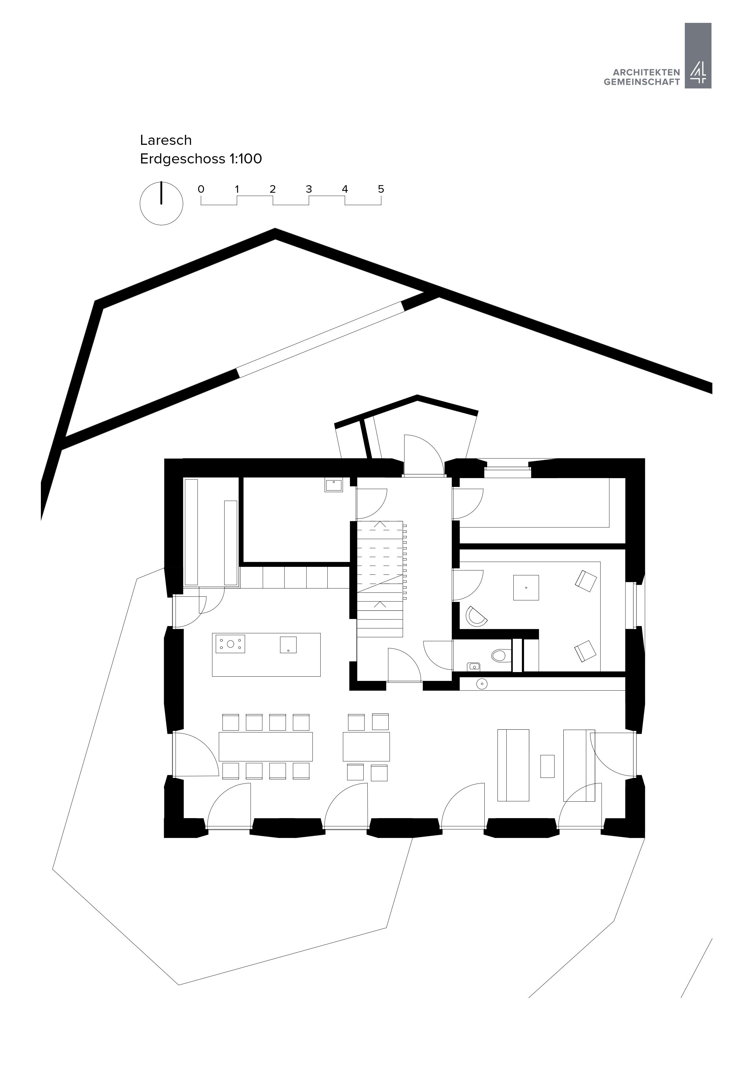 Pensiun Laresch 度假屋-20