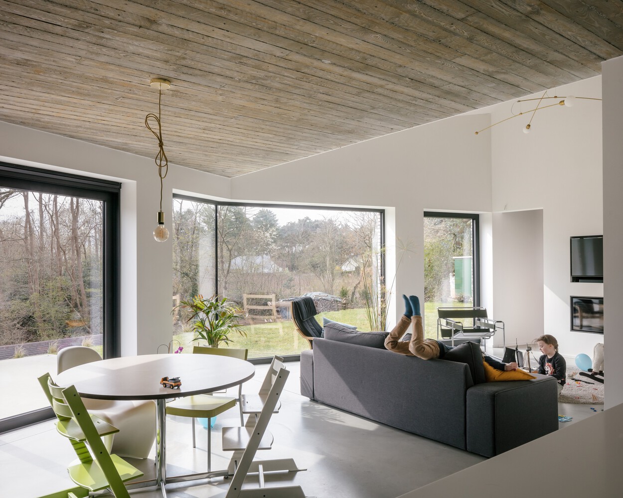 2021 年比利时 GrezDoiceau 乡村别墅设计丨DeDal architectes-14